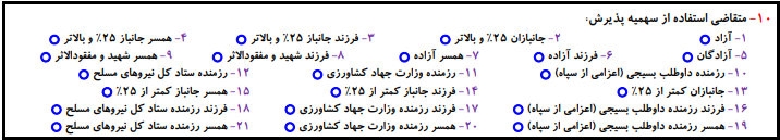 فرم پیش نویس ثبت نام ارشد ۱۴۰۴
