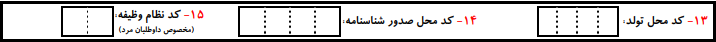 فرم پیش نویس ثبت نام کنکور ارشد ۱۴۰۴