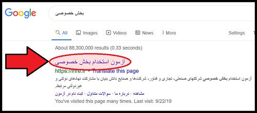 نحوه اعلام اسامی دعوت شدگان به مصاحبه آزمون استخدام بخش خصوصی ۱۴۰۴ 