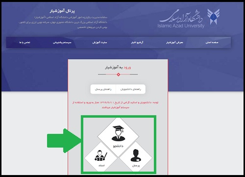 مشاهده نمرات دانشگاه آزاد آموزشیار 