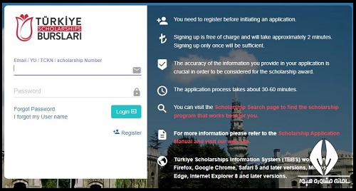 ثبت نام بورسیه دولتی ترکیه
