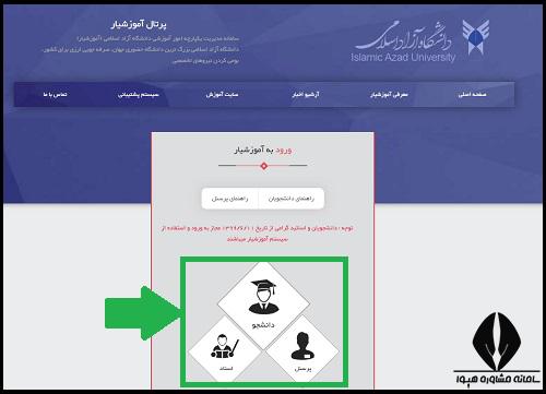 آموزشیار دانشگاه آزاد تهران مرکز