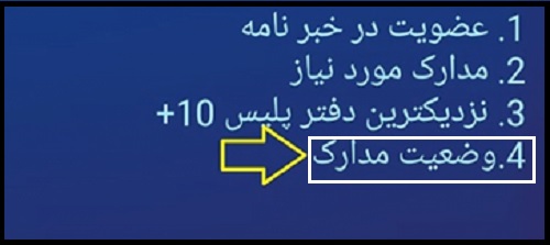 دریافت شماره گذرنامه با کد ملی از طریق کد دستوری ussd برای ثبت نام لاتاری