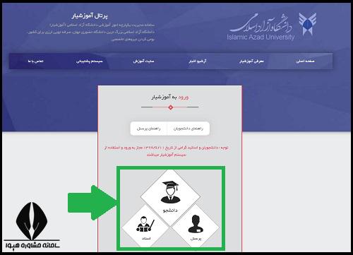 نحوه ثبت درخواست مجوز انتخاب واحد دانشگاه آزاد