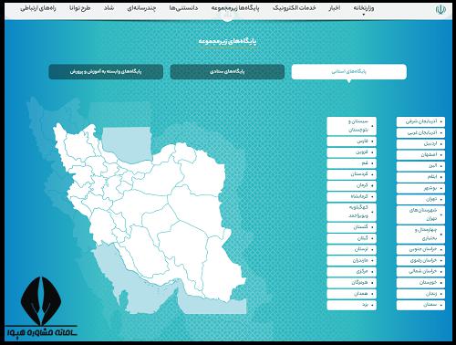 امکانات سایت وزارت آموزش و پرورش