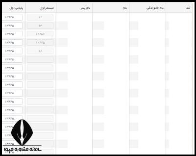 سایت سیدا کارنامه متوسطه اول