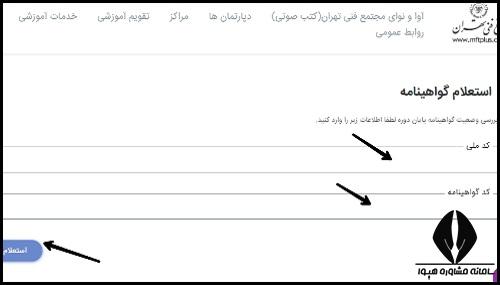 آدرس و شماره تلفن مجتمع فنی سعادت آباد