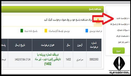 اعتراض به نتایج آزمون استخدامی آموزگار ابتدایی ۱۴۰۳