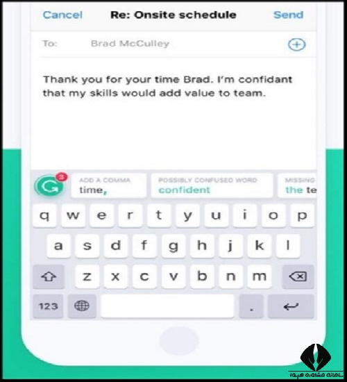 هوش مصنوعی Grammarly  