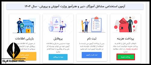  آزمون استخدام معلم ابتدایی ۱۴۰۴