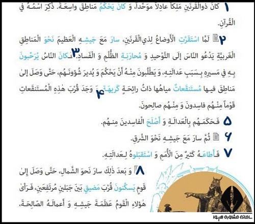 معنی درس ششم عربی دهم تجربی و ریاضی