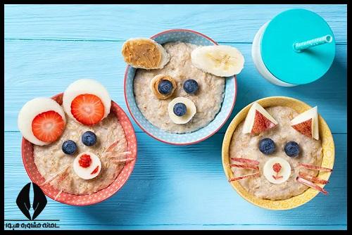 تزئین صبحانه سالم