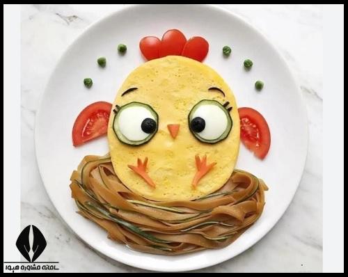 تزئین صبحانه سالم