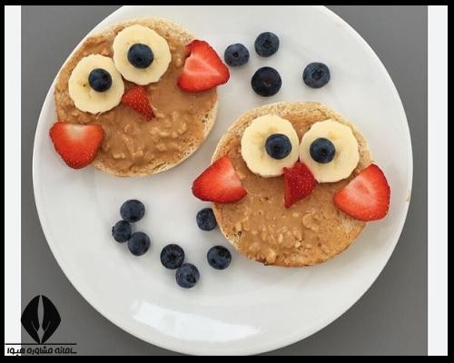 عکس تزئین صبحانه سلامت برای مدرسه